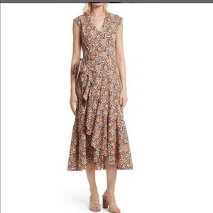 Rebecca Taylor Sleeveless wrap dress